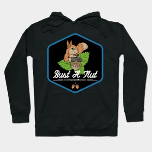 bust a nut secret squirrel business Hoodie